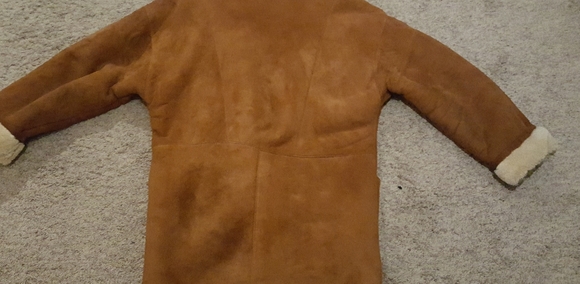 Vintage Hammer Genuine Lamb Skin Suede Coat - Picture 2 of 8